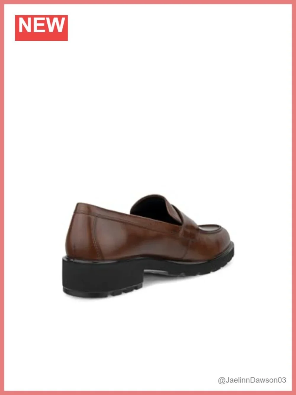 ECCO Vienna Loafers Women's Leather Slip-On Comfort Walking Shoes